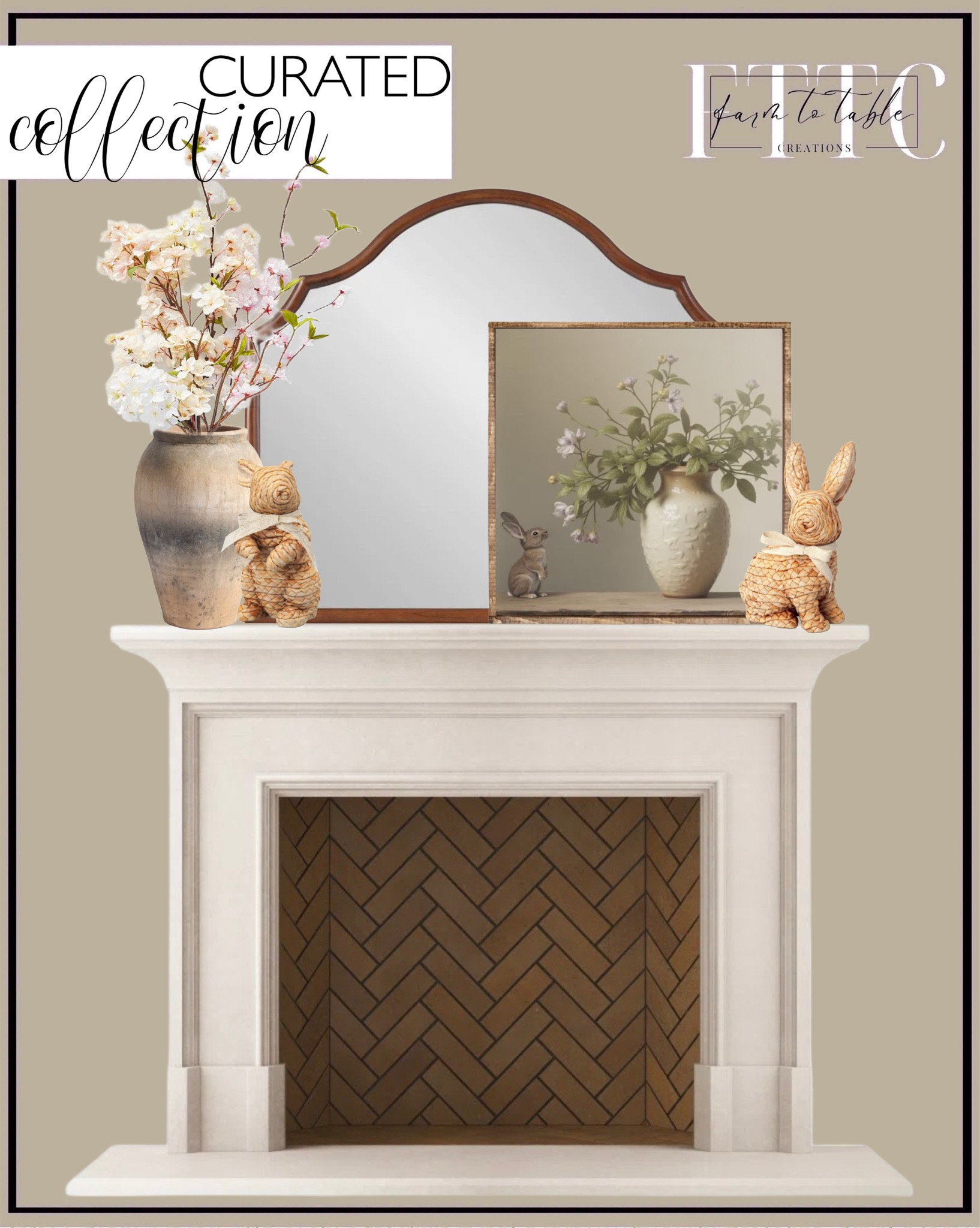 Curated Collection.  Follow @farmtotablecreations on Instagram for more inspiration.

‼️Use code FARMTOTABLE for 15% off framed art. 

Scent of Springtime Framed Art. Porter wide arched mirror. Faux Mixed Cherry Blossom. Tuscany Terra Cotta Vase. Woven Sitting Bunny Threshold. 

Console Table | Dining Room | Dining Room Artwork | Bathroom Finds | Bedroom Finds | Bedroom Furniture | nightstands | Home Decor| Fireplace Decor | Spring Refresh |  Bedroom Finds | Neutral Stems | Spring Stems | Bookshelf Decor | Bedroom Space | Cozy  Corner | Bathroom | Curated Entryway | Spring  Decor | End of Year Clearance | Trending Decor | Viral Decor  | Coffee Table Decor | Neutral Decor | Fall Stem Sale | Target Finds | Skinny Bench | Bedroom | Living Room | Breakfast Nook | Amazon Home | Target Sale | Loloi Rugs | Magnolia Home | console table | console table styling | faux stems | entryway space | front porch decor | neutral decor | entryway decor | cozy home | affordable decor |  home decor | home inspiration | console styling | entryway rug | cozy moody home | moody home decor | neutral home | bathroom decor | living room | spring decor | Hearth & Hand | Studio McGee | 2025 Home Trends | trending home | Crate&Barrel 




#LTKFindsUnder50 #LTKHome #LTKSaleAlert