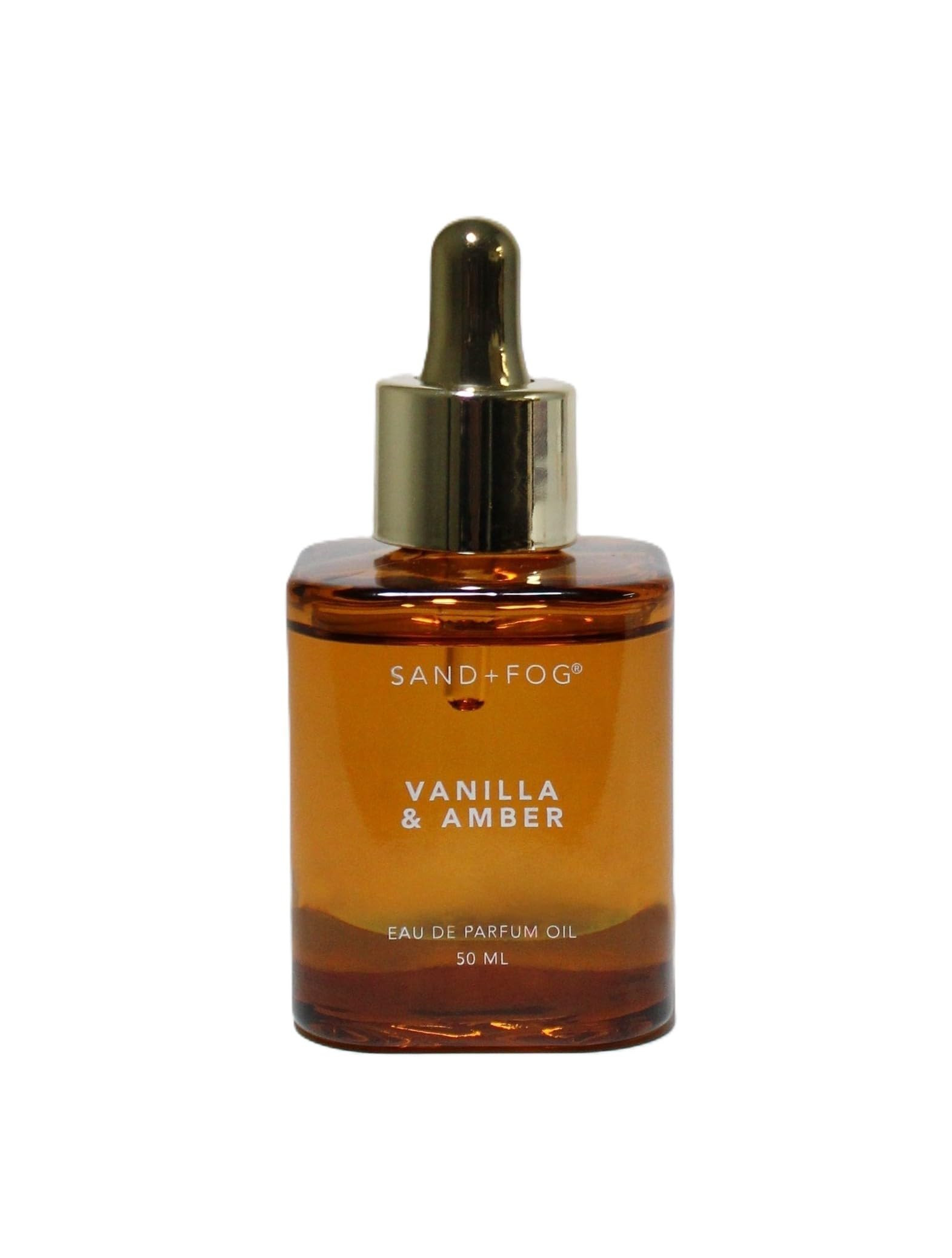 Sand + Fog Vanilla & Amber Eau de Parfum Oil, 1.7oz 50ml, Dropper Bottle | Amazon (US)