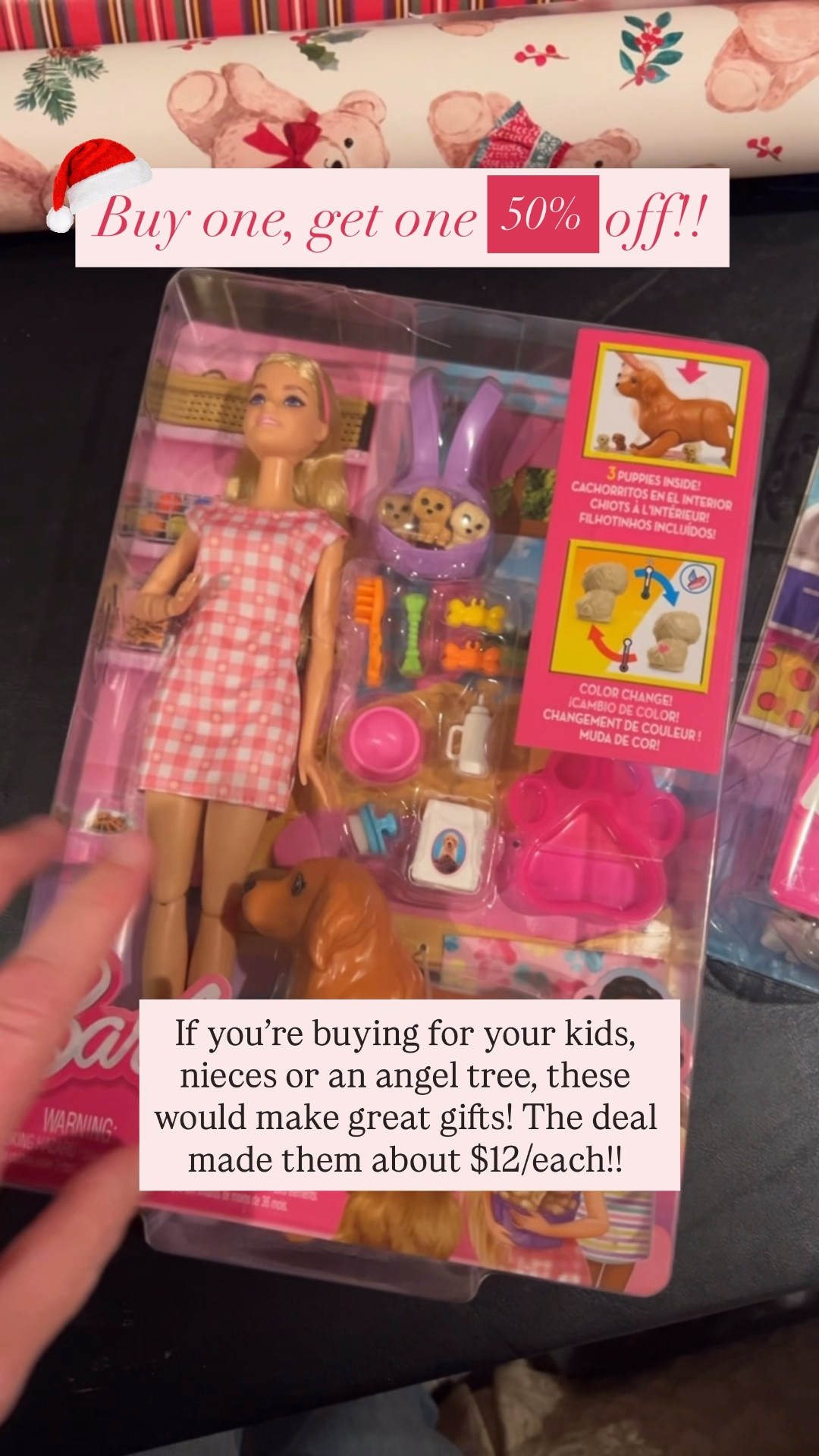 These Barbie sets make great gifts for nieces, your daughters, or an angel tree gift! Grab them today while they are buy one, get one 50% off! 

#LTKSaleAlert #LTKGiftGuide #LTKKids