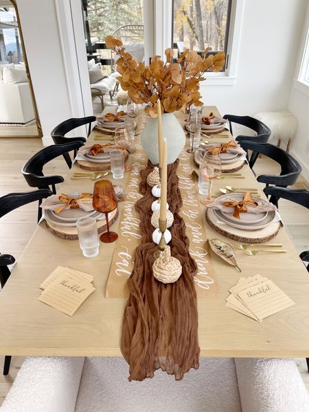 HOME \ Thanksgiving table decor and place setting🦃🍂 SO many finds from Amazon!

Dining room
Conterporce
Tablescape 

#LTKSeasonal #LTKhome #LTKparties