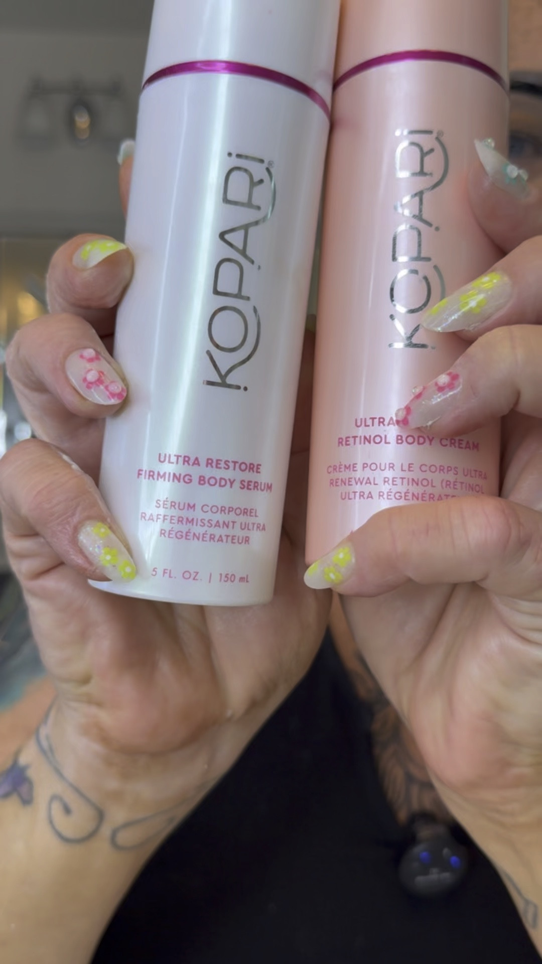 Kopari is my fav You just can’t go wrong with their skin care.
 thrilled to introduce you to a dynamic duo that will revolutionize your body care routine - the Ultra Restore Firming Body Serum by Kopari and the Renewal Retinol Body Cream by Ulta! 🎉First up, the Ultra Restore Firming Body Serum by Kopari. This lightweight, fast-absorbing serum is packed with plant-based ingredients like coconut oil and shea butter that deeply hydrate and firm your skin. It's like a tropical vacation for your skin! 🥥🌺
Next, we have the Renewal Retinol Body Cream by Ulta. This powerhouse product is enriched with retinol, a form of Vitamin A that's known for its anti-aging properties. It helps to reduce the appearance of fine lines and wrinkles, leaving your skin looking smoother and more youthful. Plus, it's gentle enough for daily use. 🌟💦
So why not give your skin the love it deserves with the Ultra Restore Firming Body Serum by Kopari and the Renewal Retinol Body Cream by Ulta? Your skin will feel soft, smooth, and rejuvenated. 💖
Stay radiant and remember, skincare is self-care. Take time to nourish your skin and your soul! 😉 #Kopari #Ulta #BodyCareEssentials #SkinLove #koparibeauty #kopari #kopariconfidence #skincancersucks #skincarereview #skincare #beautiful #skinfluencer #skincaretips #beautyover40 #igskincare #skinfluencer #skincareroutine #antiaging

#LTKStyleTip #LTKOver40 #LTKBeauty