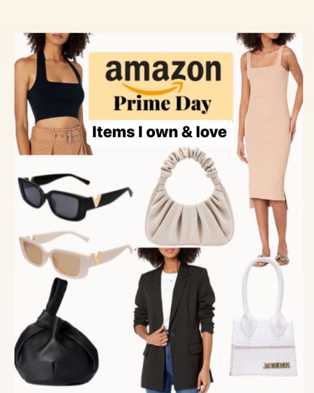 Amazon prime day fashion items I own and love! Designer inspired handbag & sunnies, a classic black blazer and a midi dress for fall! 
.
.
.
Sale alert - prime day sale - amazon prime fashion - amazon fashion finds 

#LTKstyletip #LTKunder100 #LTKsalealert