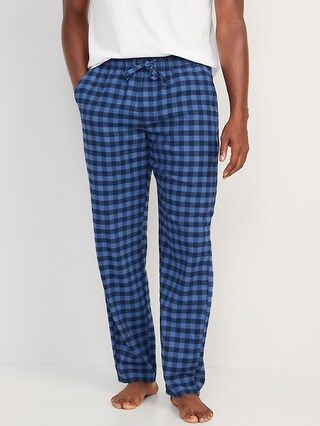 Double-Brushed Flannel Pajama Pants for Men | Old Navy (US)