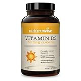 NatureWise Vitamin D3 2000iu (50 mcg) Healthy Muscle Function, and Immune Support, Non-GMO, Gluten Free in Cold-Pressed Olive Oil, Packaging Vary ( Mini Softgel), 360 Count(Pack of 1) | Amazon (US)