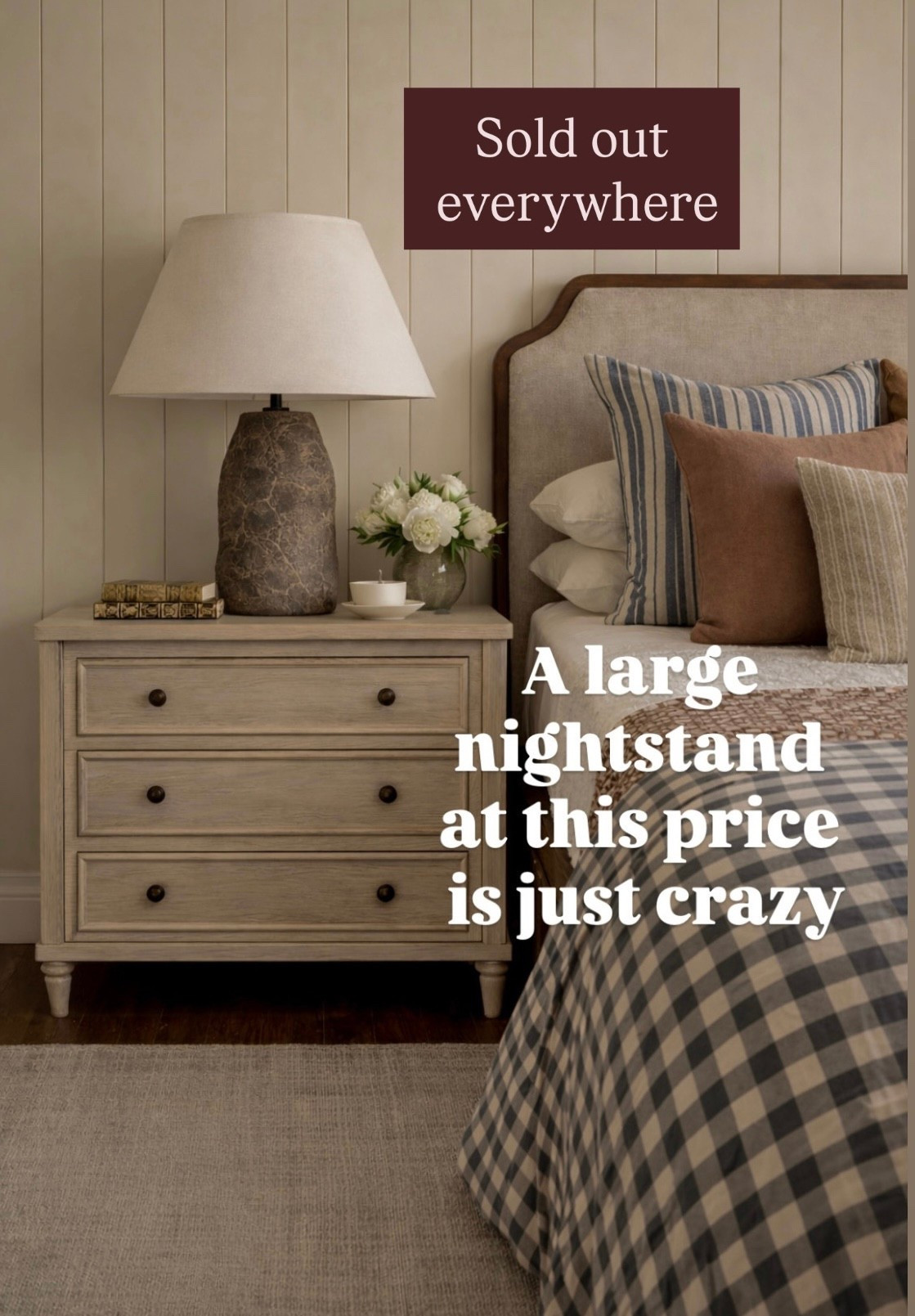 No wonder this is sold out everywhere. I was able to find it in stock somewhere oversized, standard, and incredible price, bedroom

#LTKHome #LTKSaleAlert