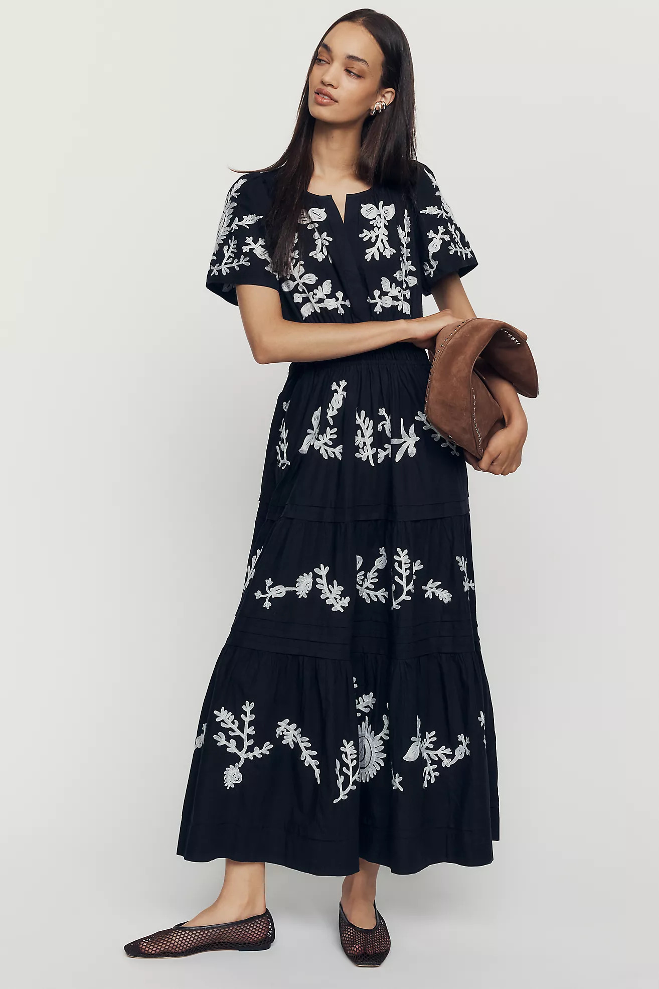Somerset Maxi Dress: Embroidered Edition | Anthropologie (US)