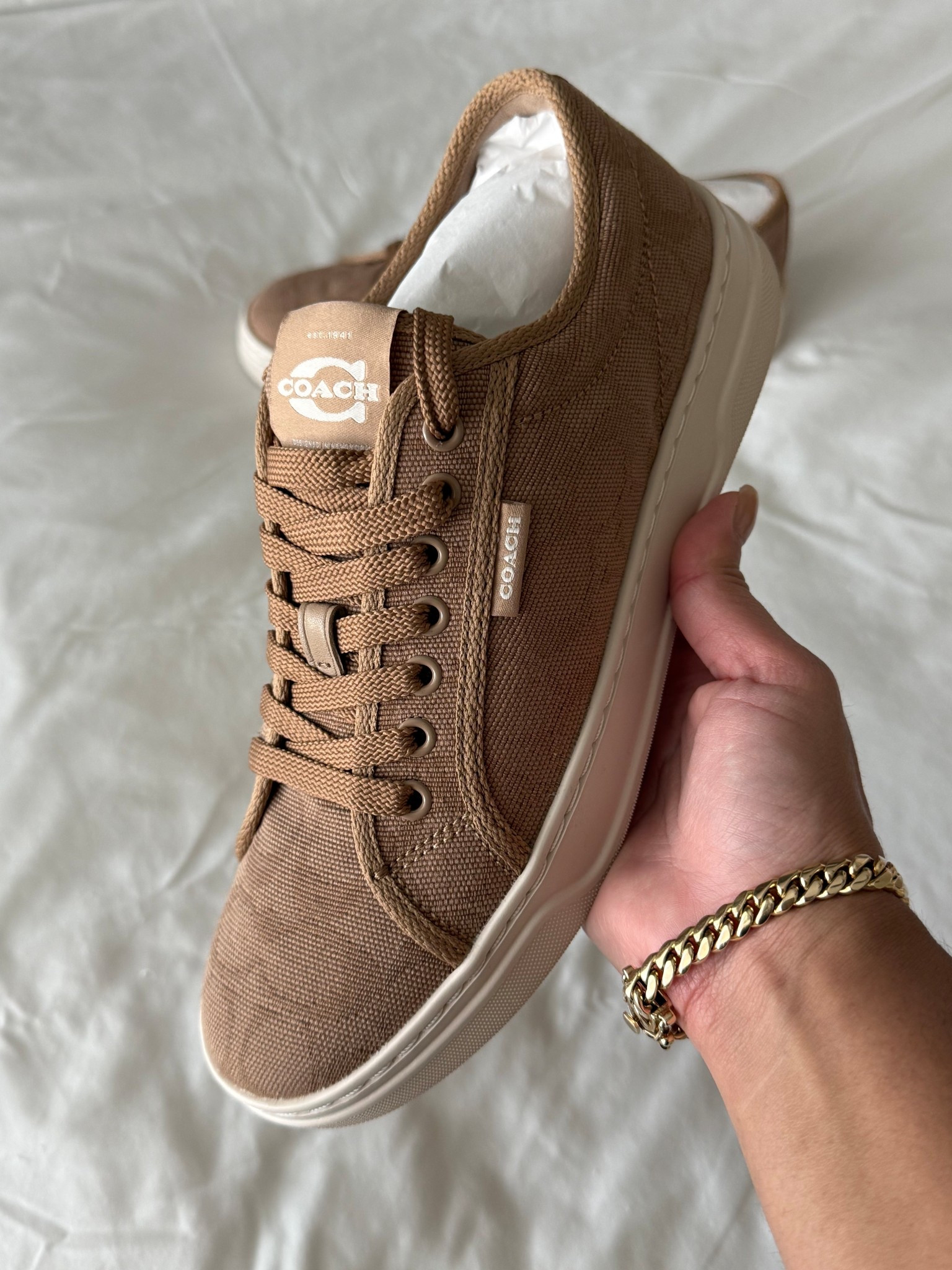 Coach Canvas Sneaker 