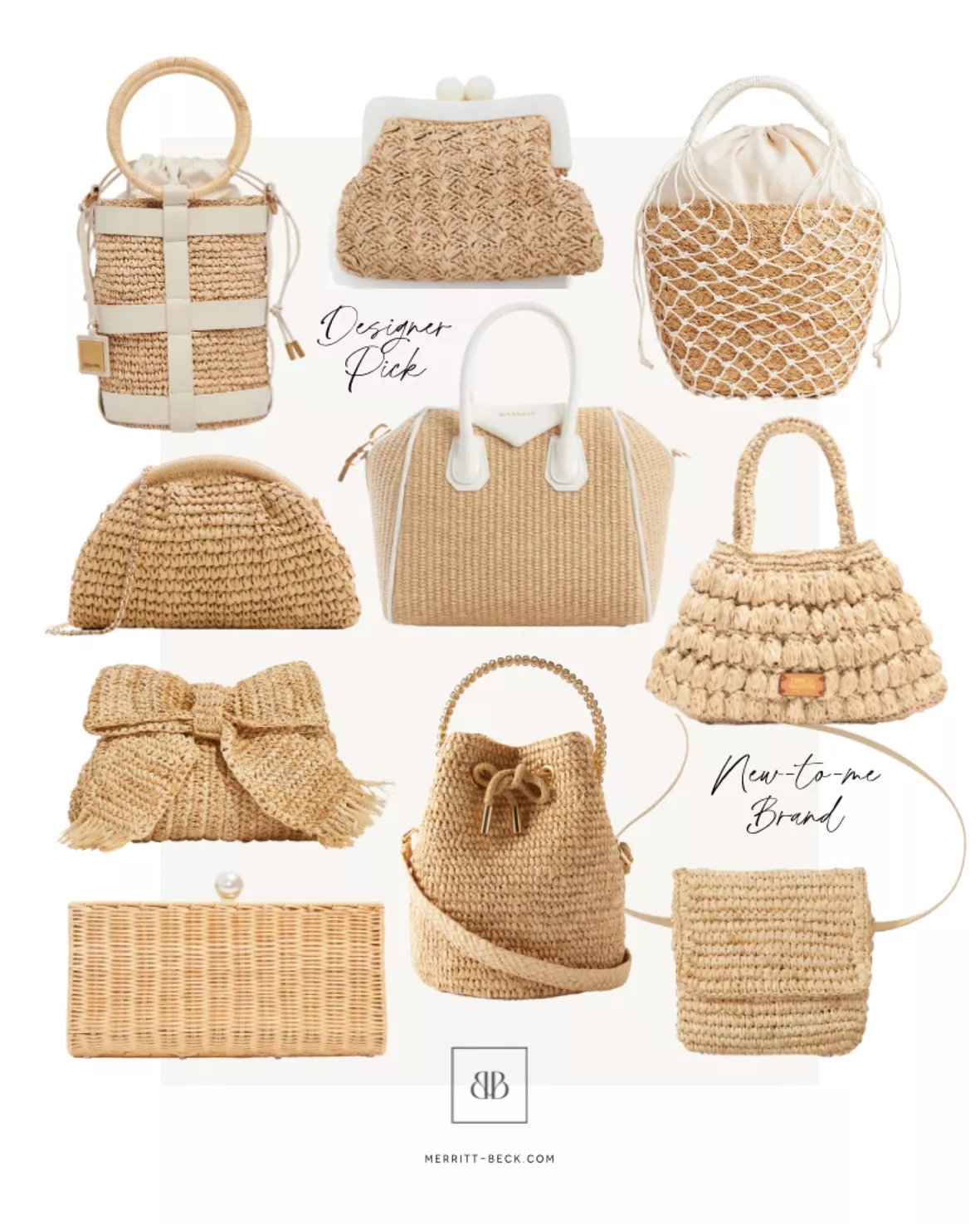 Raffia Convertible Crossbody Bag curated on LTK