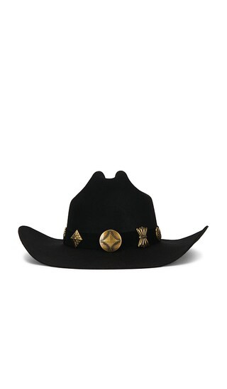 Duke Cowboy Hat in Black | Revolve Clothing (Global)