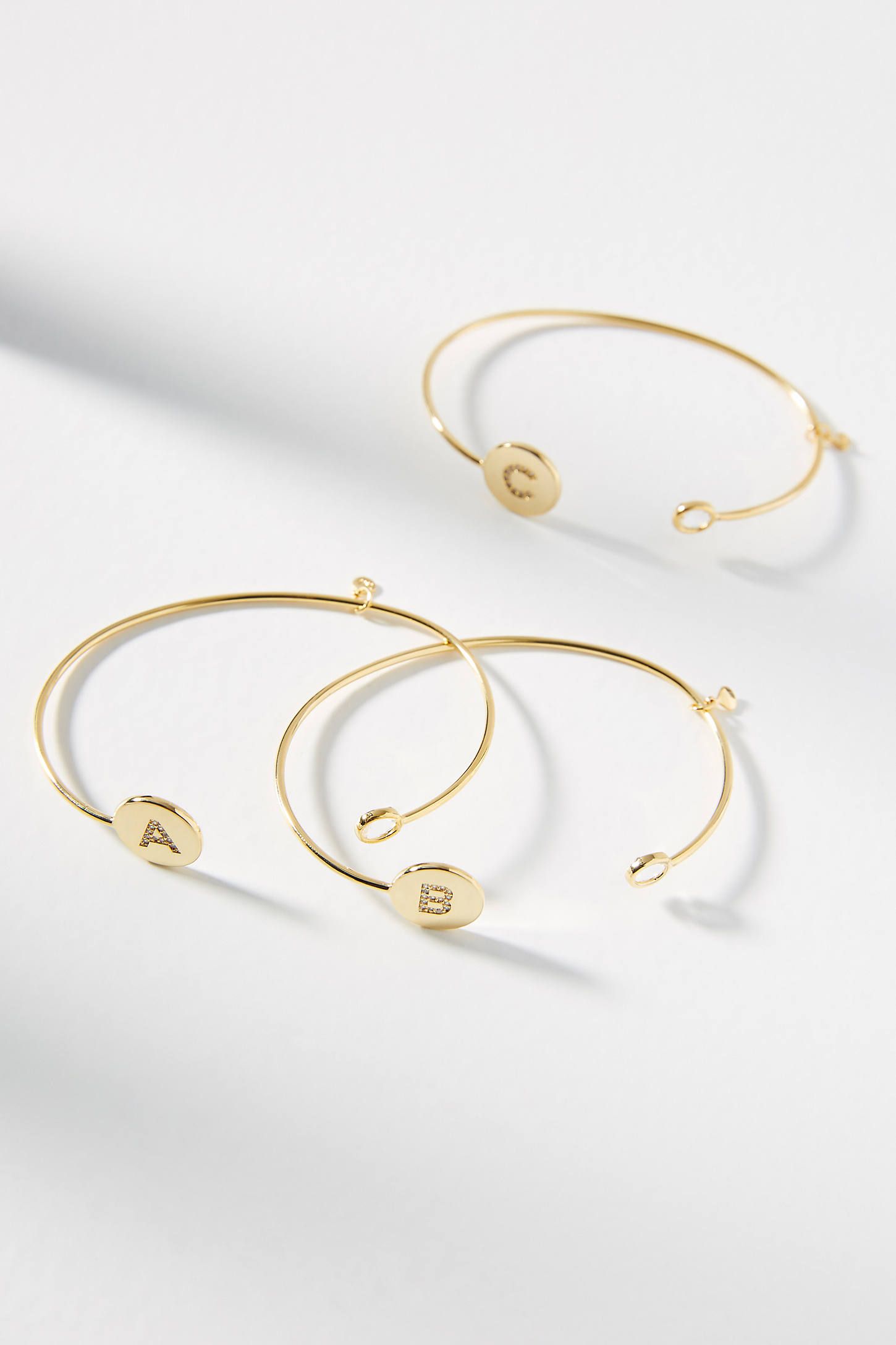 Monogram Cuff Bracelet | Anthropologie (US)