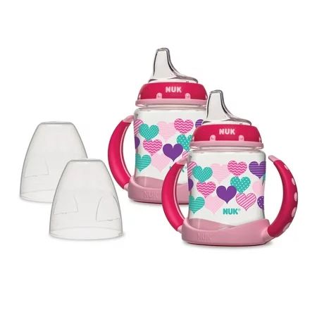 NUK Learner Cup, Pink, 2 Count | Walmart (US)