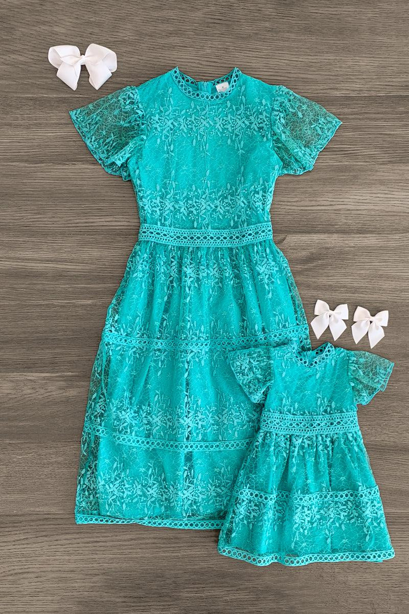Mom & Me - Lace Dress | Sparkle In Pink