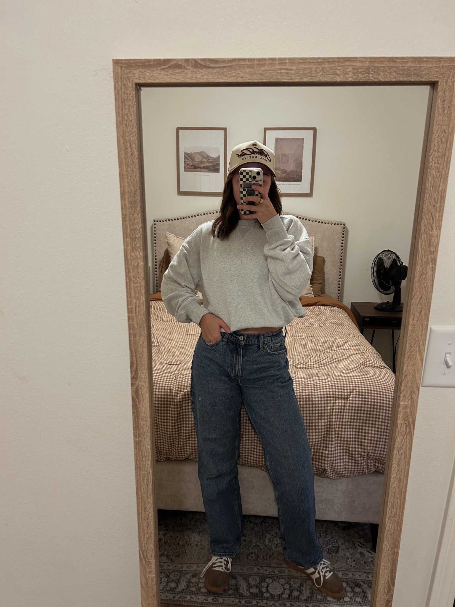 chilly day ootd 🤎