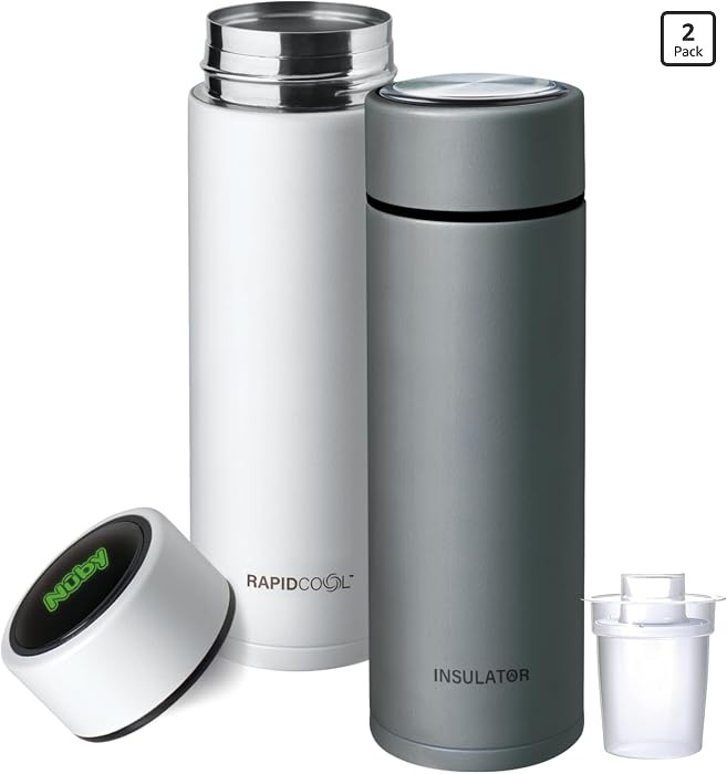 Nuby RapidCool Portable Baby Bottle Maker Twin Pack - Formula Feed in 2 Minutes | Ideal for Trave... | Amazon (UK)