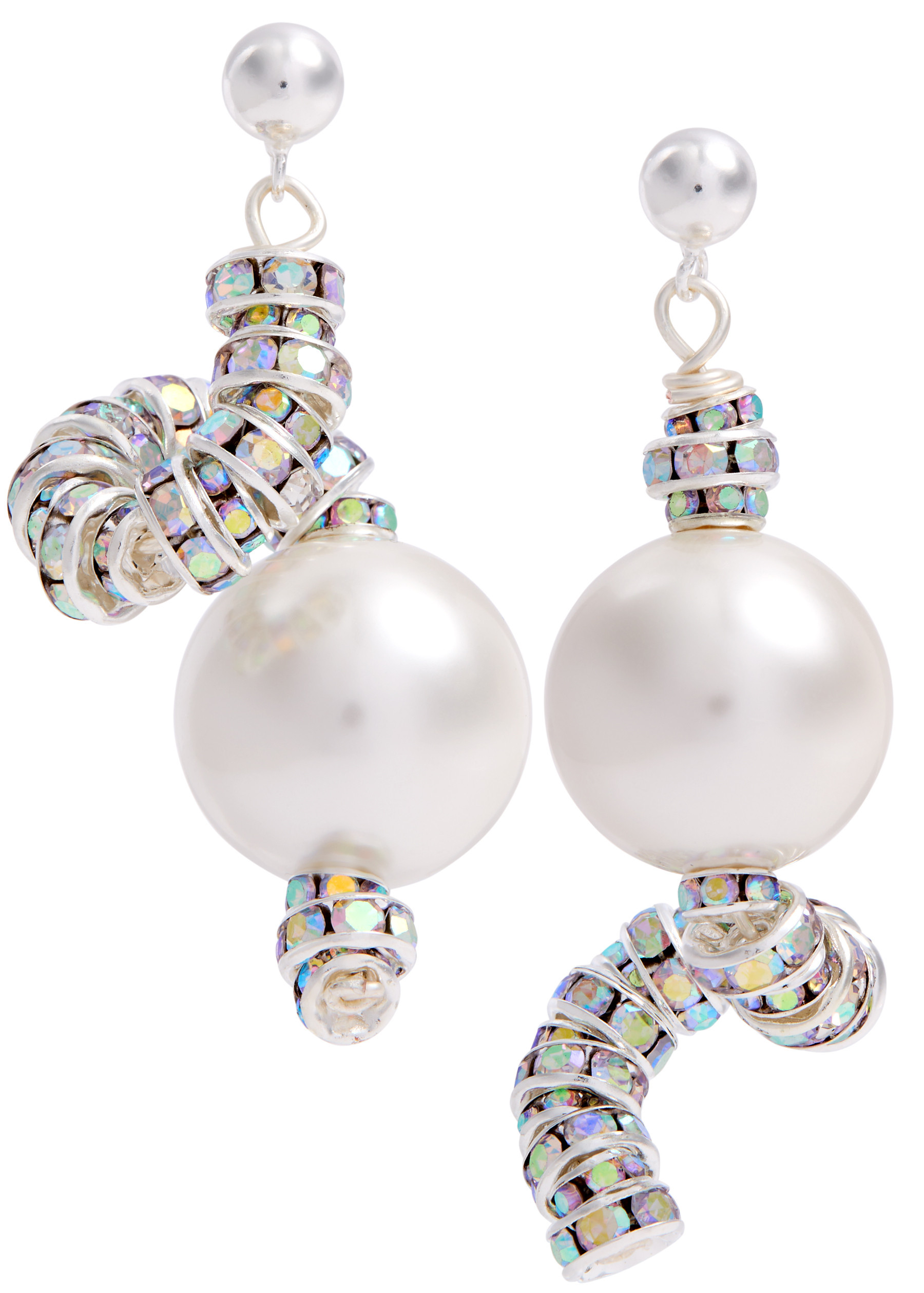 Mini Snakes embellished drop earrings | Harvey Nichols