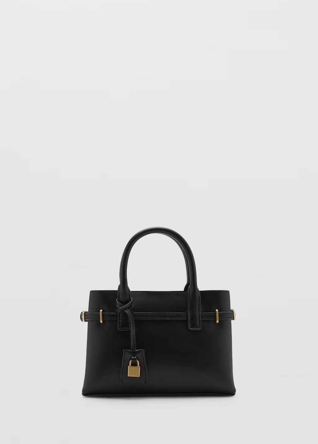 Mini-shopper with rear padlock | MANGO (US)