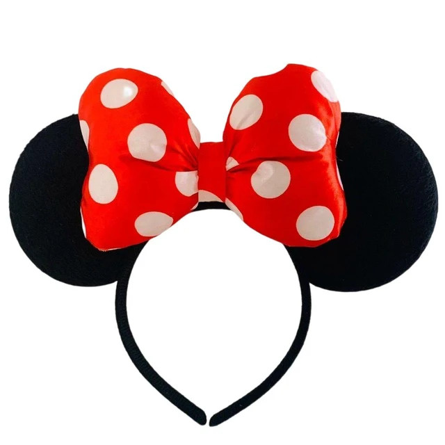 Universal Hair Accessories for Girl Minnie Mouse Ears Headbands Christmas Adult Kids Kawaii Sequi... | AliExpress (US)