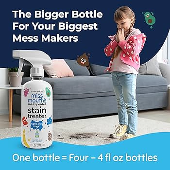 Miss Mouth's Messy Eater Stain Treater Spray - 16oz Stain Remover - Newborn & Baby Essentials - N... | Amazon (US)