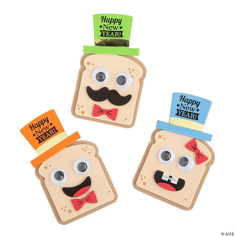 New Year Toast Magnet Craft Kit - Makes 12 | Oriental Trading Company