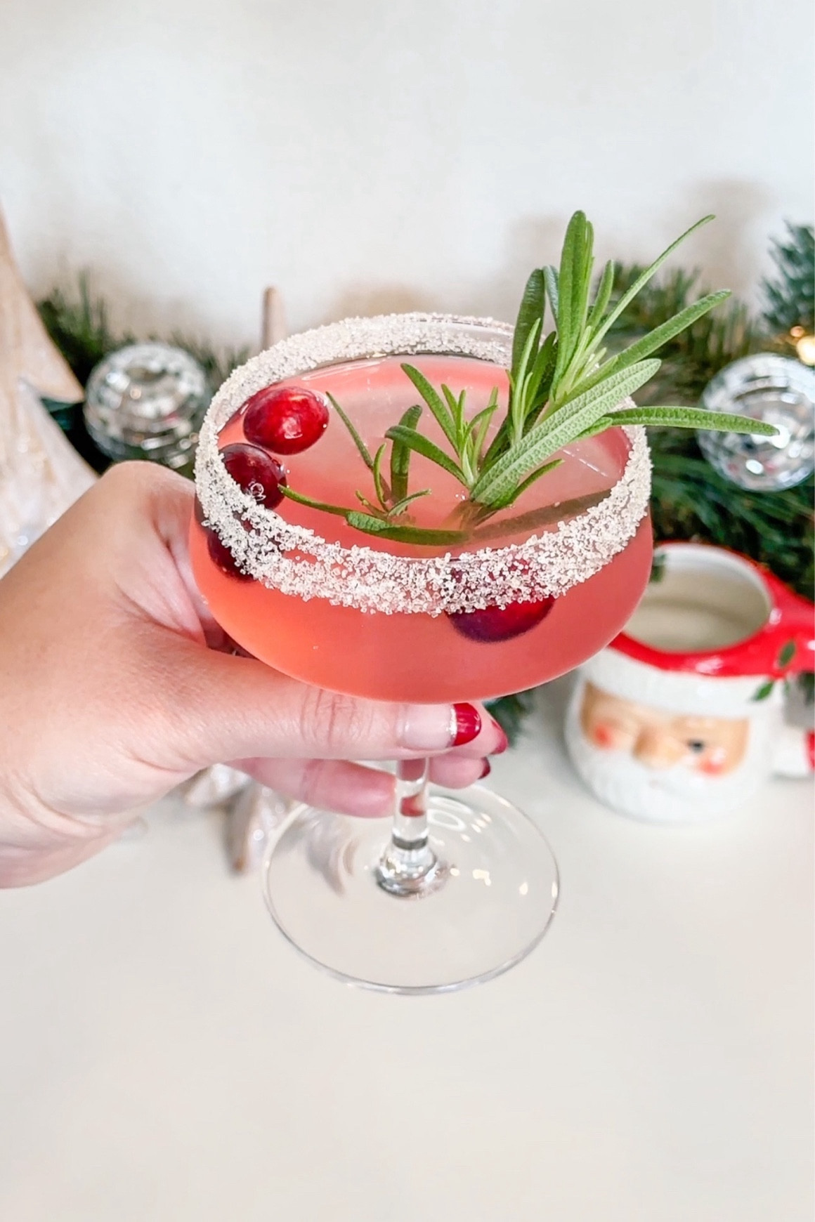 This holiday gin martini is one of my favorite drinks! 🎄 holiday hosting, dinner party, Christmas party, holiday cocktail, holiday drink

#LTKhome #LTKSeasonal #LTKHoliday
