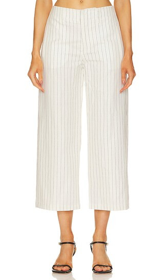 Dylan Pant in White Stripe | Revolve Clothing (Global)