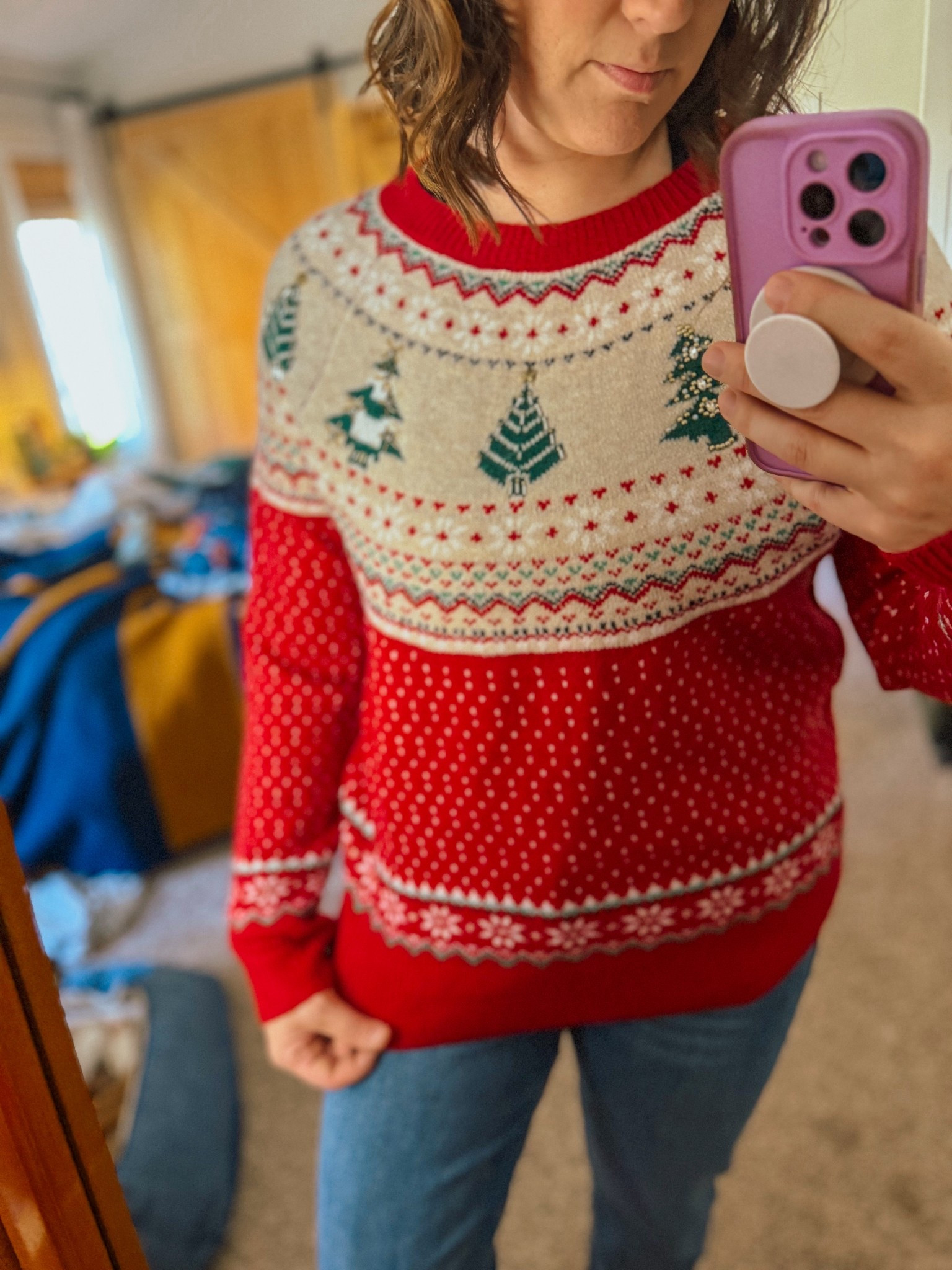 Love the details on this Christmas sweater 

#LTKSeasonal #LTKHoliday