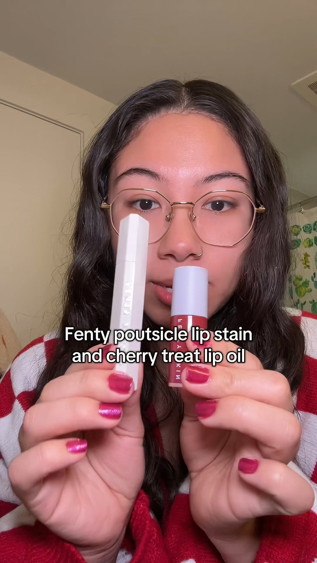 Fenty poutsicle lip stain and barbados cherry lip oil 

#LTKFindsUnder50 #LTKBeauty #LTKWatchNow