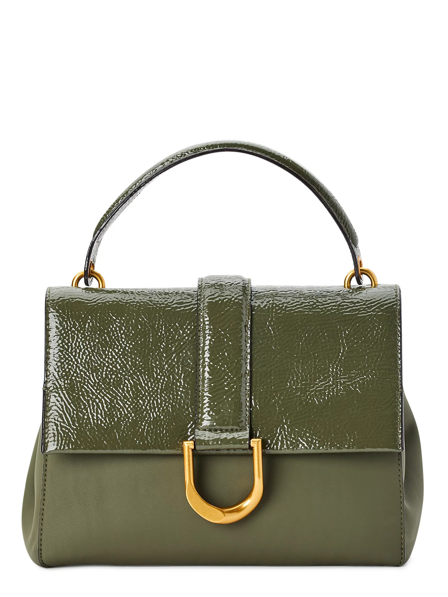 Scoop Women's Flap Front Crossbody Bag with Top Handle - Walmart.com | Walmart (US)