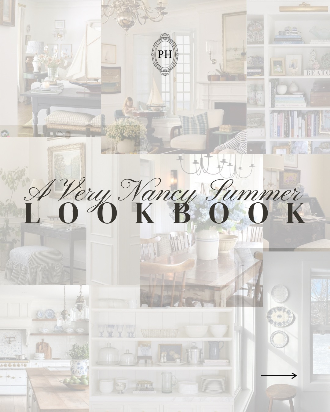 A Very Nancy Summer: LOOKBOOK - if you love the @nmeyers vibe, check out my inspo and picks for recreating her home style this summer.  Comment LOOKBOOK for Nancy inspired home decor links!  #nancymeyers #summerdecor #summerhome #ltkhome

#LTKSeasonal