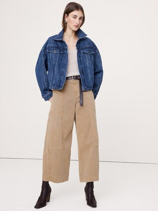 Oversized Jean Jacket | Banana Republic (US)