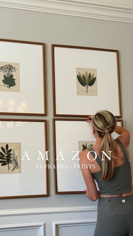 ✨ Amazon frame FAQs ✨ Set of 4 botanical prints are under $10 and I’m using 2 sets! 🎉

🔹 Frames - I have the 24x24 square but it comes in over 40 customizable size options. I had the mats (cut out is 8x10) made locally at Michael’s. Fronts are plexiglass which make them lighter/easier to hang and more durable than glass.

#homedecor #shopltk #ltkunder100 #ltkunder50 #ltkhome #amazonhome #founditonamazon #interiordesign

#LTKsalealert #LTKfindsunder100

#LTKFindsUnder100 #LTKHome #LTKVideo