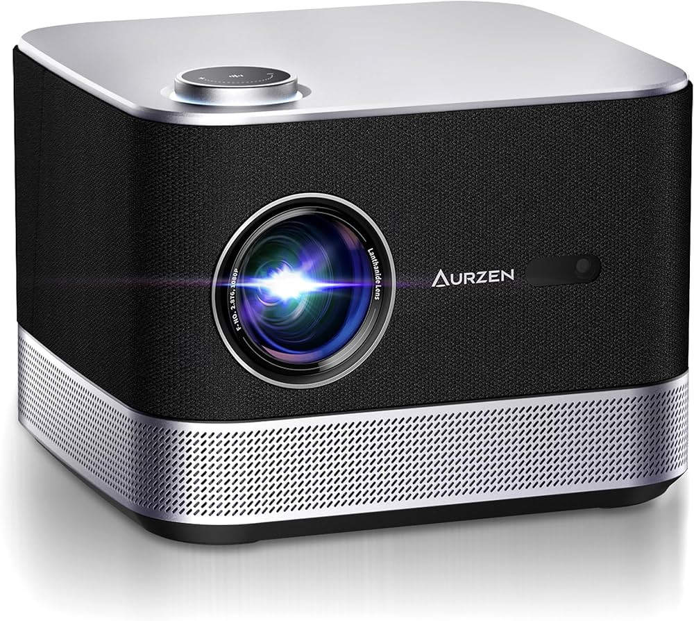 3-in-1 Projector 4K Supported, AURZEN BOOM 3 Smart Projector with WiFi and Bluetooth, 3D DoIby Au... | Amazon (US)