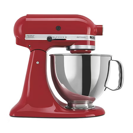 KitchenAid Artisan Series 5qt Tilt-Back Head Stand Mixer, One Size, Red | JCPenney
