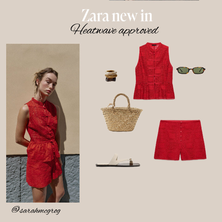 Zara new in - Heatwave approved ☀️🍦🍓🤎🥥