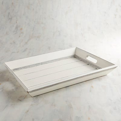 White Rectangular Tray | Pier 1 Imports