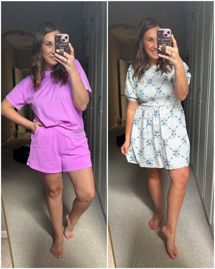 Spring outfits from Old Navy- on sale right now (up to 70% off)!!! 💜👏🏼 TTS- medium #LTKootd

#LTKSeasonal #LTKootd #LTKSaleAlert