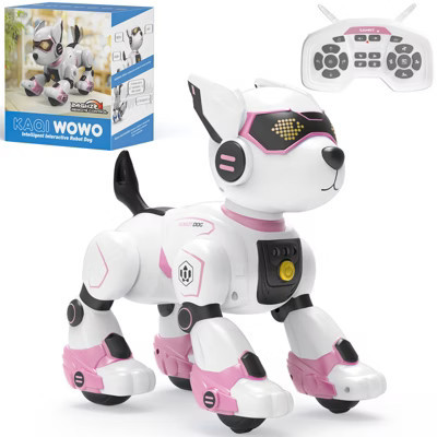 SUGIFT Robot Dog Toy for Kids Interactive Smart Puppy with Remote Voice Gesture Touch Control Singing Dancing Programmable Educational Gift | Target
