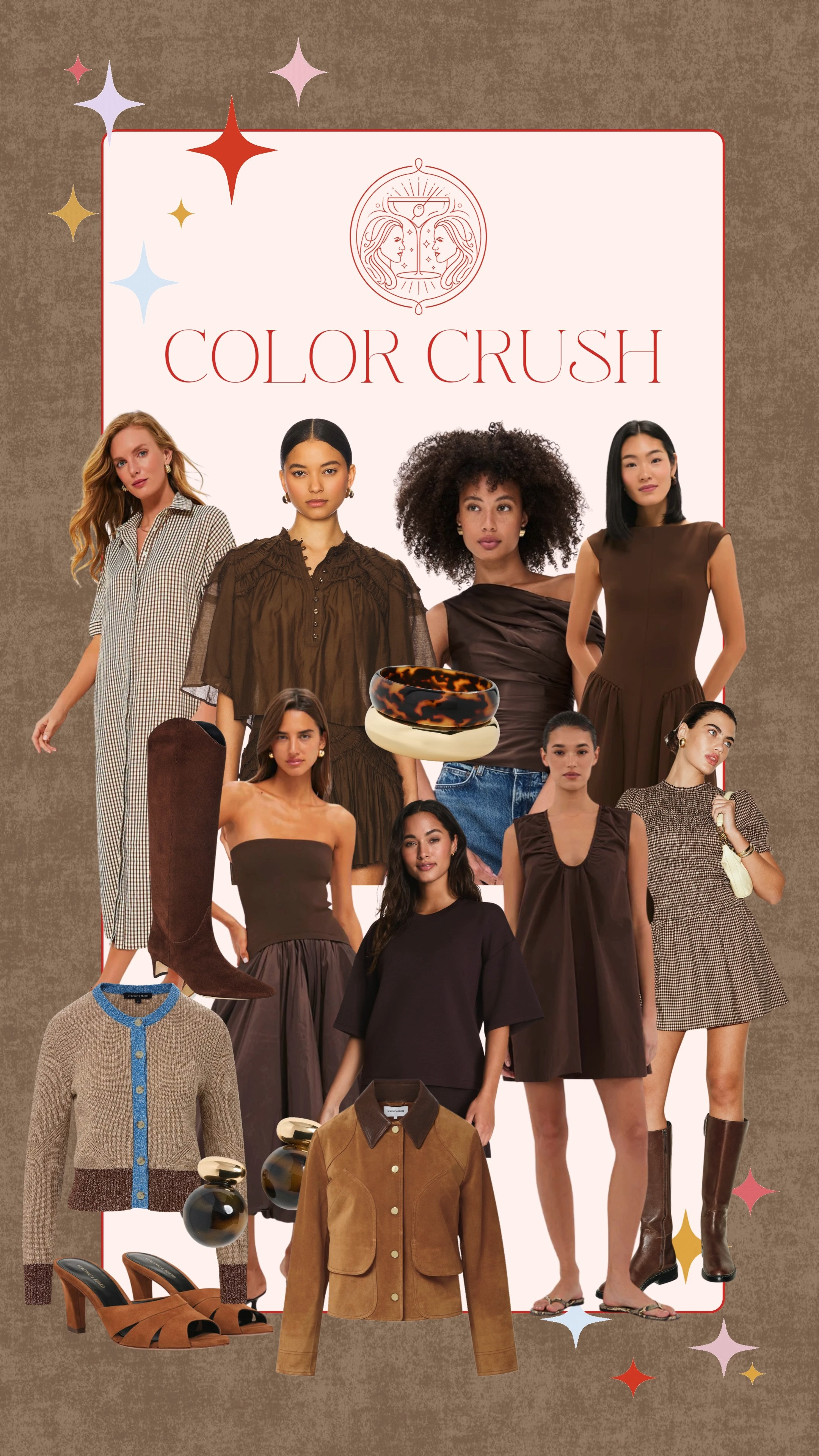 Brown color crush for winter! 

#LTKSeasonal #LTKootd