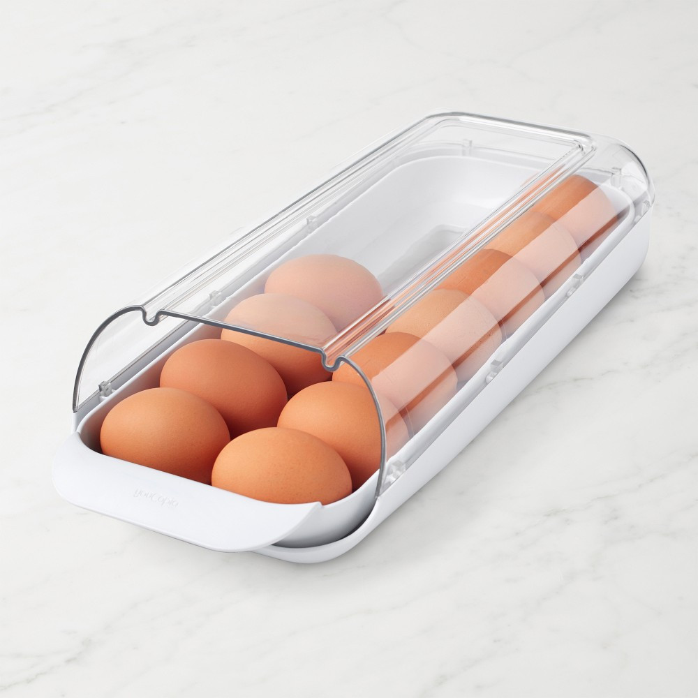 YouCopia FridgeView Rolling Egg Holder | Williams-Sonoma