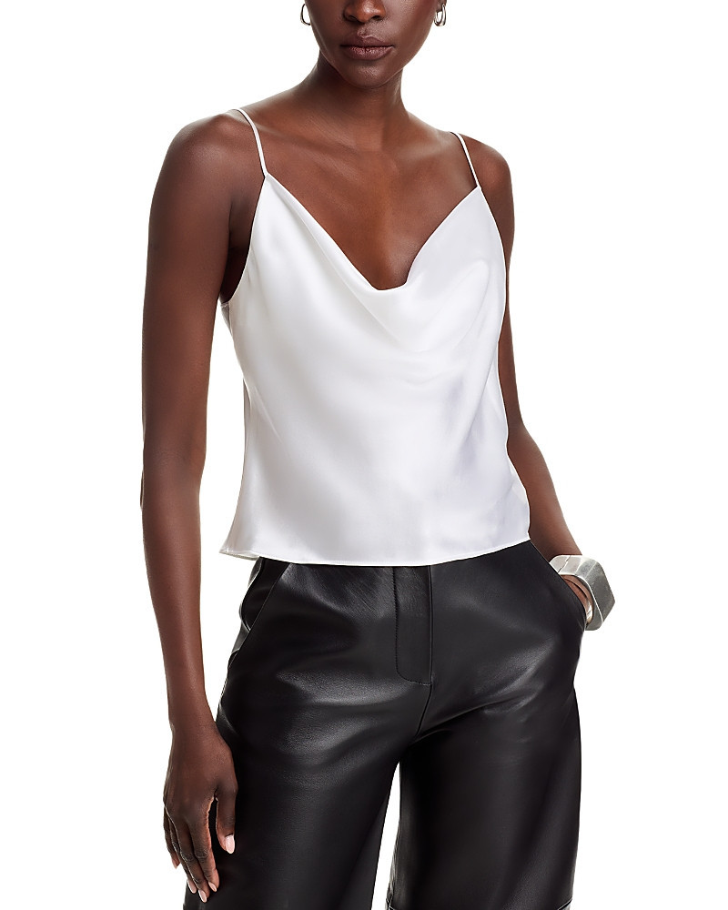 L'Agence Calista Silk Cowl Neck Camisole | Bloomingdale's (US)