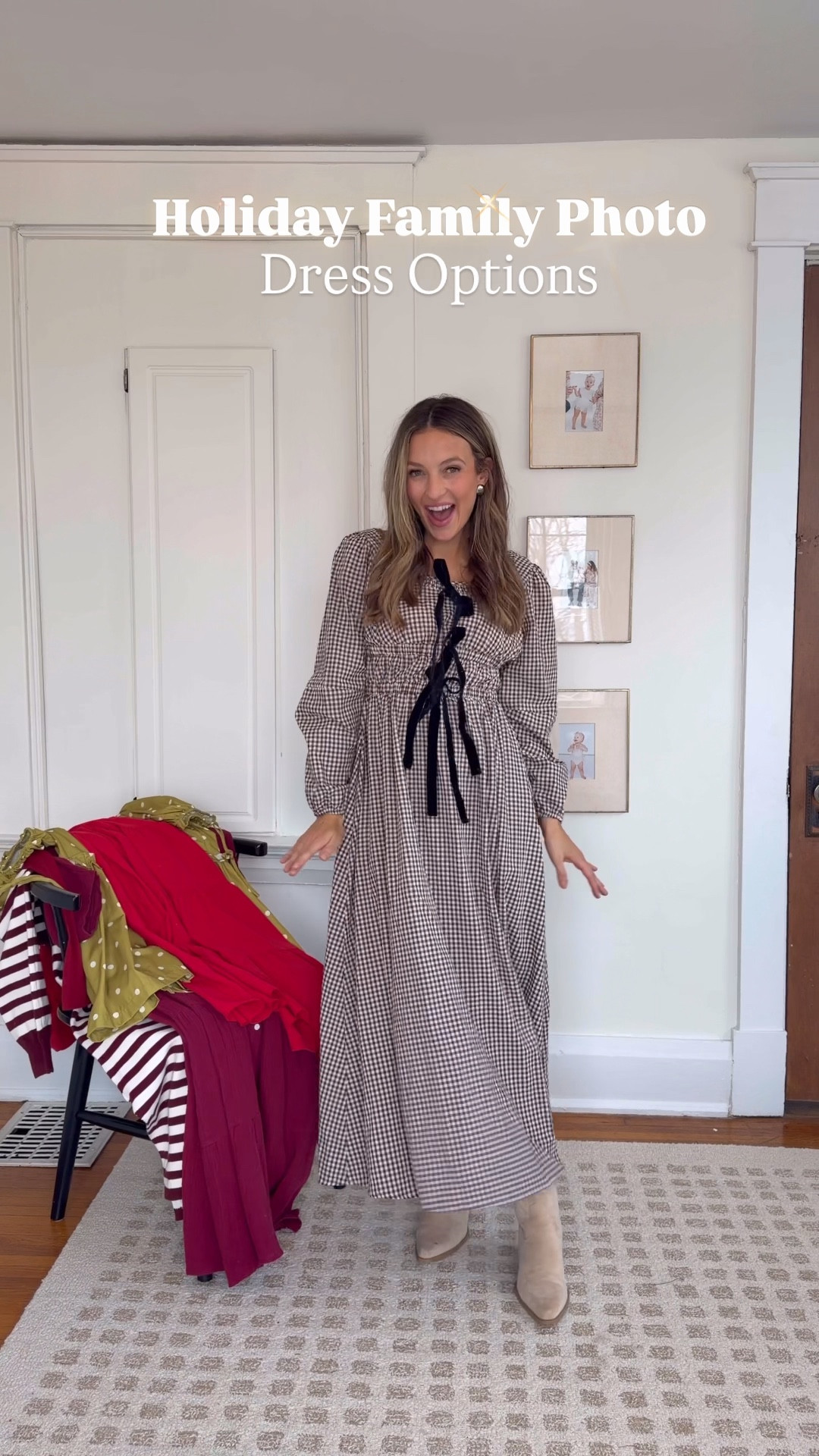 Holiday family photo dress options
Holiday midi dresses 
Size S

#LTKHoliday #LTKSeasonal #LTKFindsUnder50