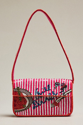 The Fiona Beaded Bag: Slogan Edition | Anthropologie (UK)