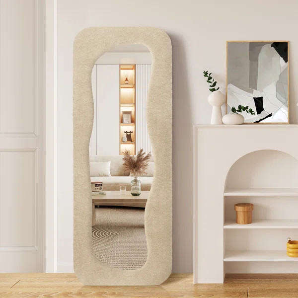 Hatzman Wavy Full Length Mirror | Wayfair North America