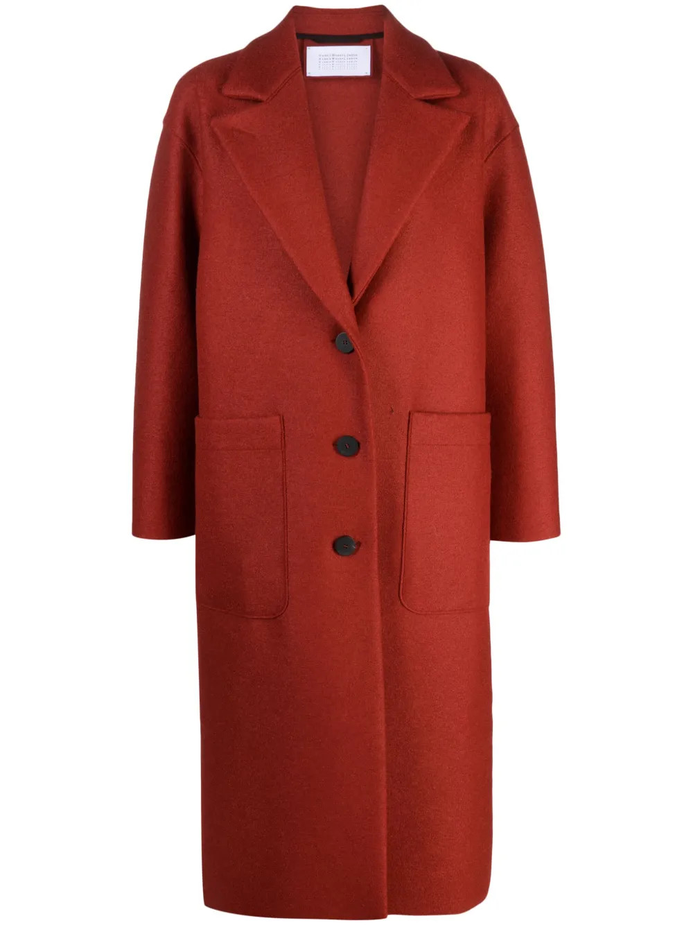Harris Wharf London notched-lapels single-breasted Coat - Farfetch | Farfetch Global
