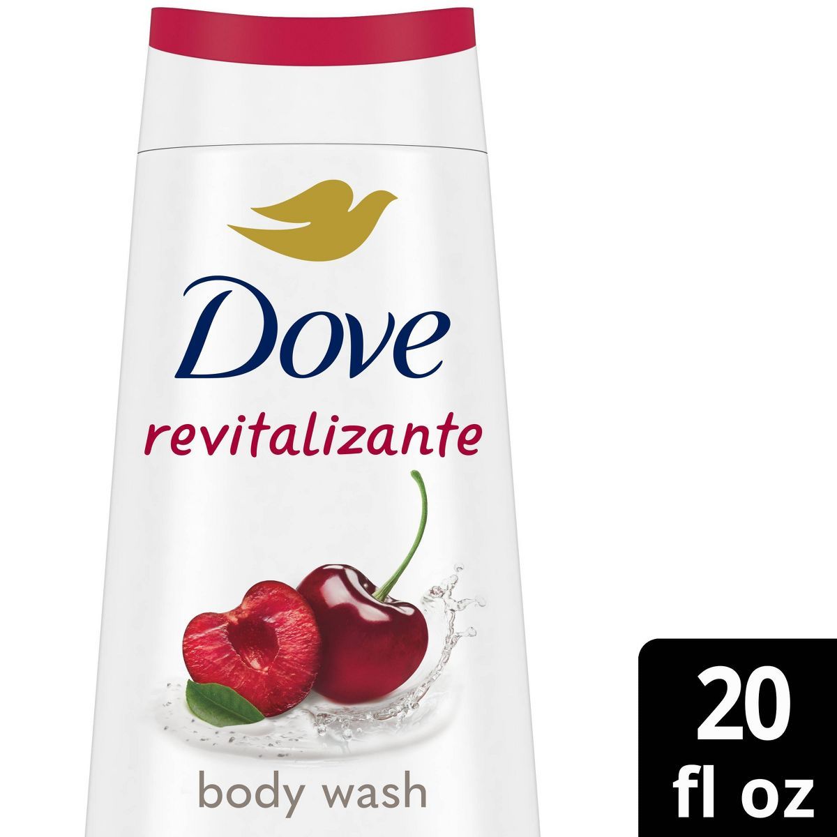 Dove Beauty Revitalizante Body Wash - Cherry & Chia Milk - 20 fl oz | Target