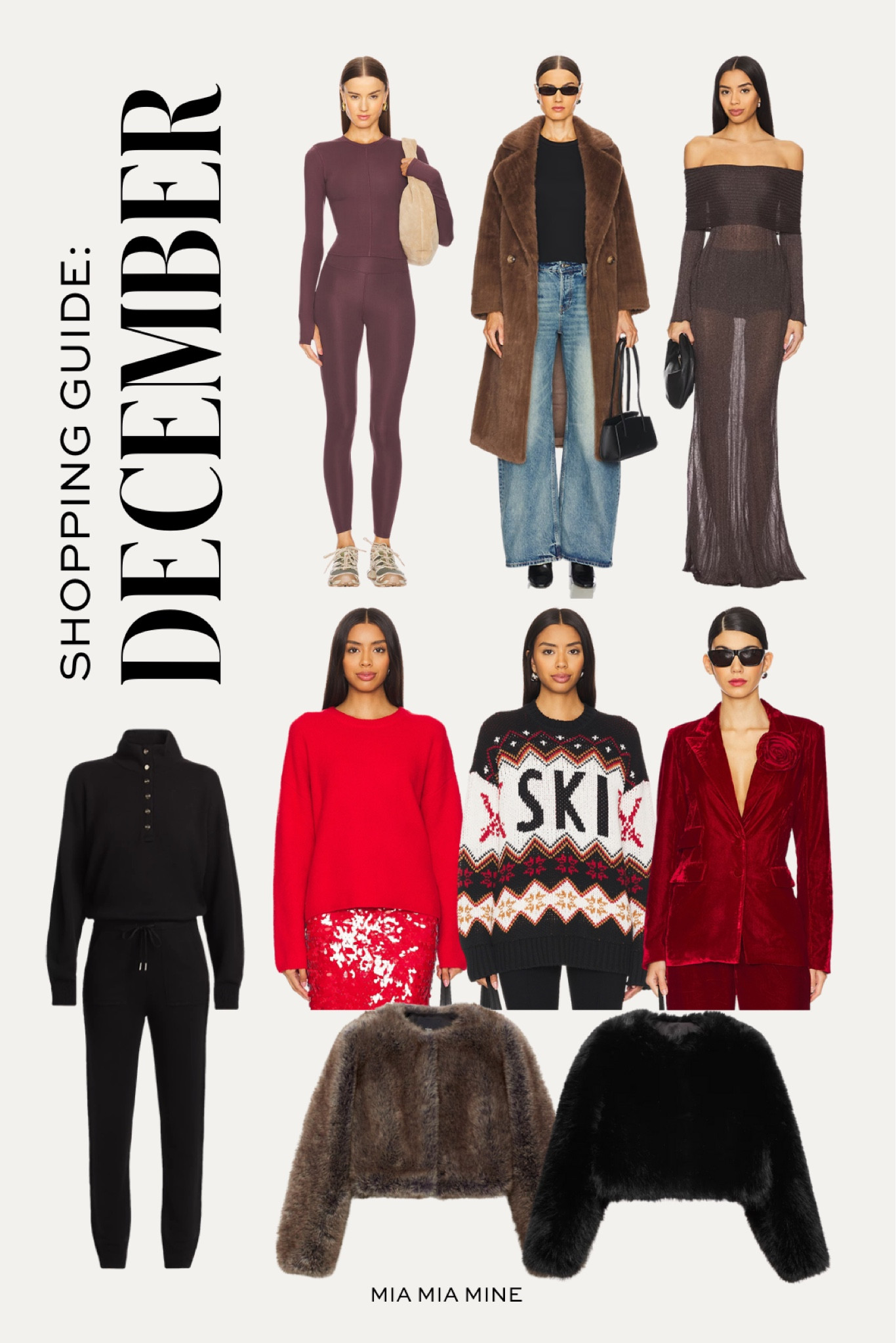 December shopping guide / Christmas outfits / New Year’s Eve outfits
Revolve faux fur coat
Steve Madden velvet blazer
New Year’s Eve dress
Christmas sweaters


#LTKStyleTip #LTKFindsUnder50 #LTKHoliday