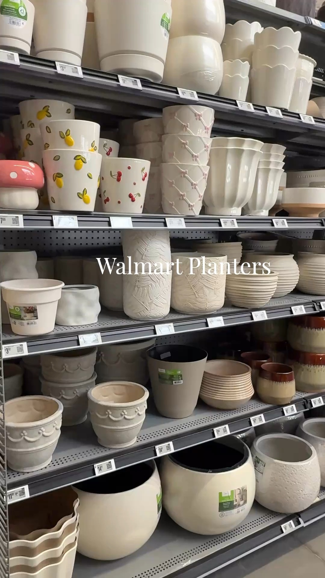 Shop Walmart planters! Their collection this year is so good!