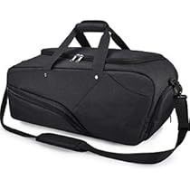 Sport Gym Bag Large Travel Duffel Bag with Shoe Compartment Wet Pocket Bag Waterproof Holdall Weeken | Amazon (CA)