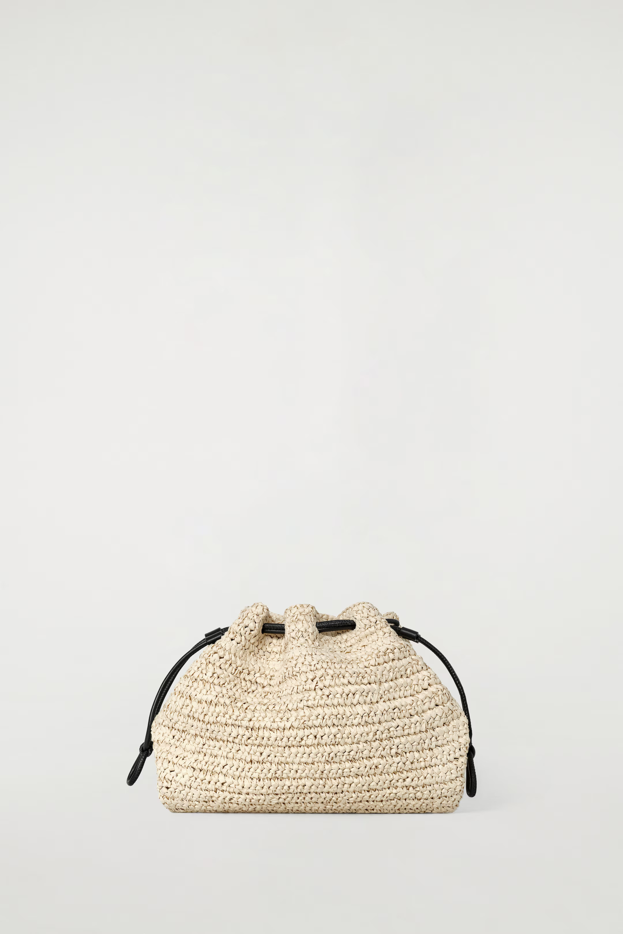 MINI CAVATELLI CLUTCH BAG - STRAW - BEIGE | COS UK