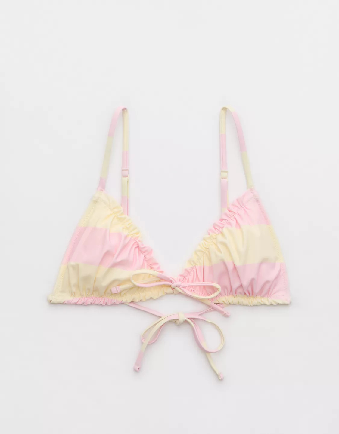 Aerie Ruffle String Bikini Top | American Eagle Outfitters (US & CA)